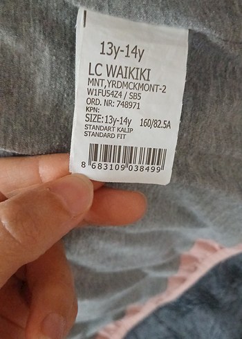 Ten rangi kız çocuk Kapüşonlu Mont - Görsel 7