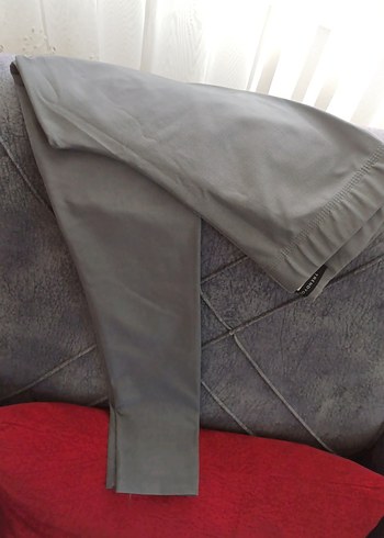 Gri Kadın Spor Tayt - Görsel 6