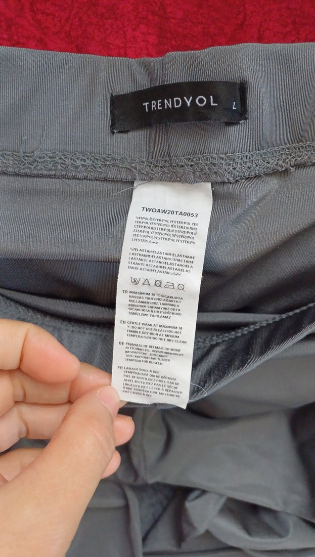 Gri Kadın Spor Tayt - Görsel 5