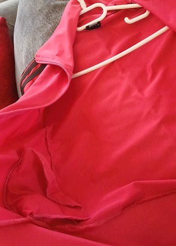 Fermuarlı Pembe Yüksek Yaka Kadın Ceket - Görsel 10