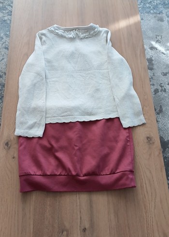 Nakışlı Düğmeli Uzun Kollu Kız Hırka - Görsel 9