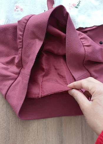 Nakışlı Düğmeli Uzun Kollu Kız Hırka - Görsel 4