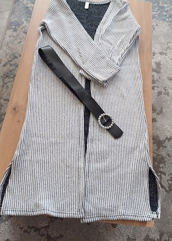 Gri Triko Kemerli Kadın Kemer - Görsel 13