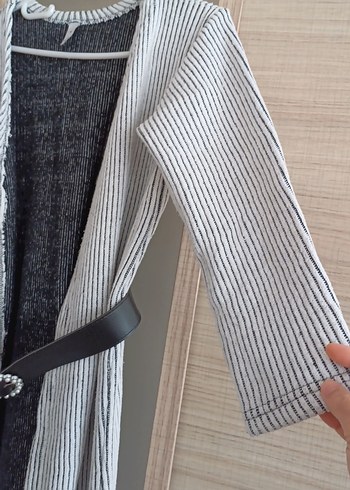 Gri Triko Kemerli Kadın Kemer - Görsel 3