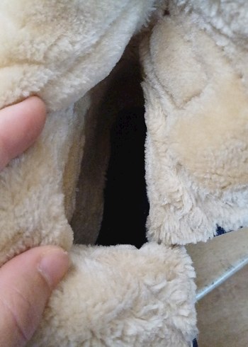 Mavi Erkek kar Kayak Botu, Cırtlı, Rahat - Görsel 7