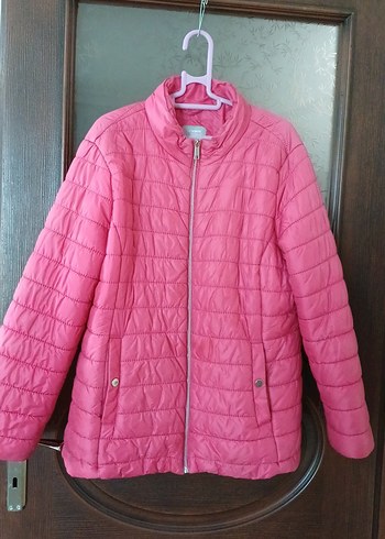 Kadın Pembe Fermuarlı Mont