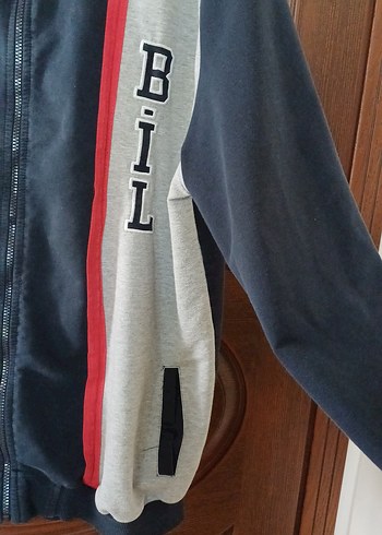 xxl Beden Erkek Gri Fermuarlı Sweatshirt