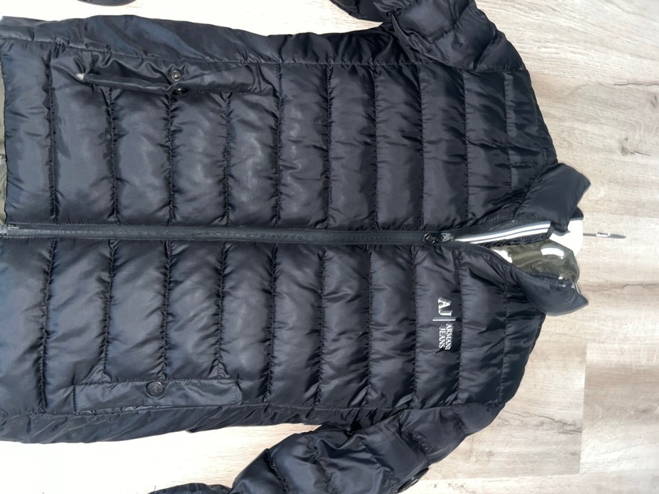 Siyah Fermuarlı erkekKışlık mont - Görsel 2