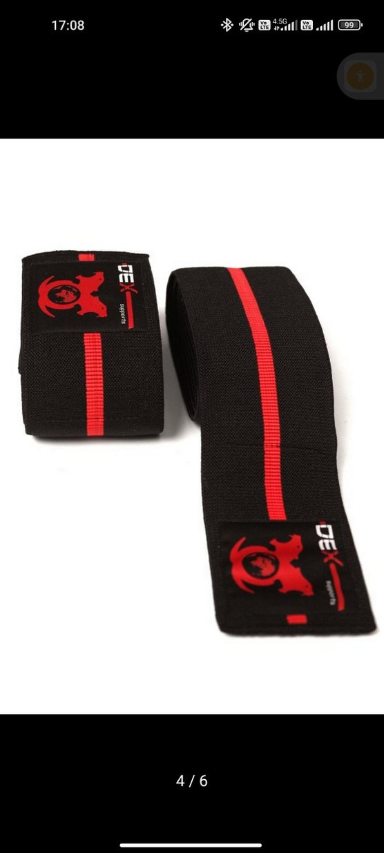 Elastik Siyah Çizgili Motorsiklet Dizlik - Görsel 2