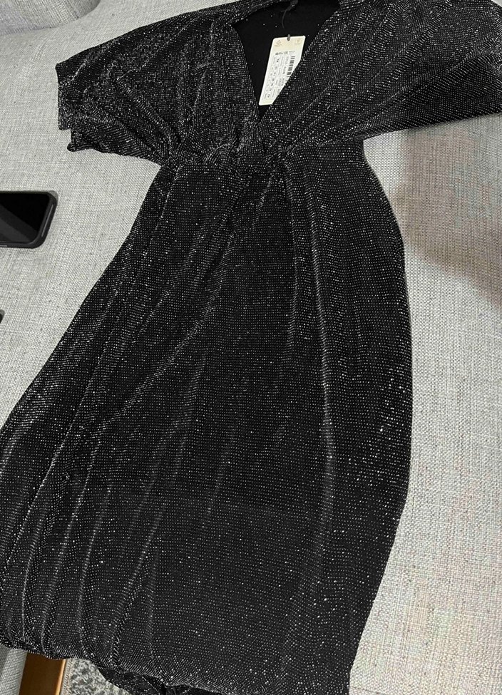 A kesim Simli Abiye  - Görsel 5