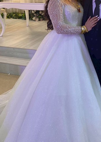 Klasik Prenses Gelinlik - Görsel 8