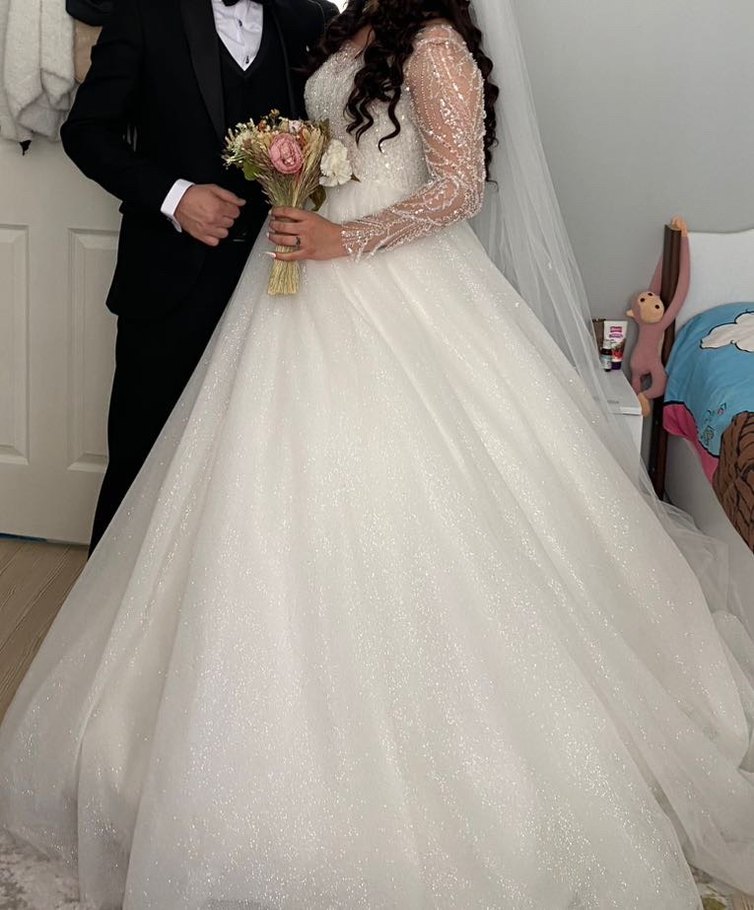 Klasik Prenses Gelinlik - Görsel 5