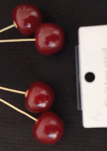 Diğer Altın Renkli Boncuklu Mini Küpeler