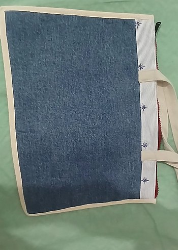 Mavi Astarlı Kadın Günlük Çanta - Görsel 4