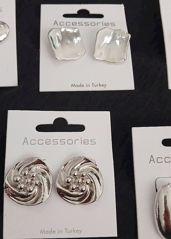 Gümüş Kadın Küpeler - Görsel 3