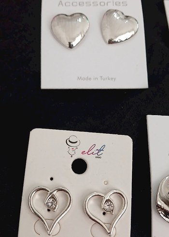 Gümüş Kadın Küpeler - Görsel 2