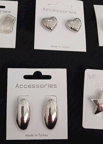 Gümüş Kadın Küpeler - Görsel 4