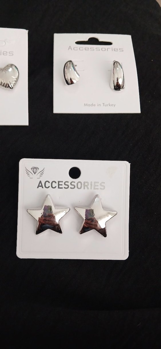 Gümüş Kadın Küpeler - Görsel 5