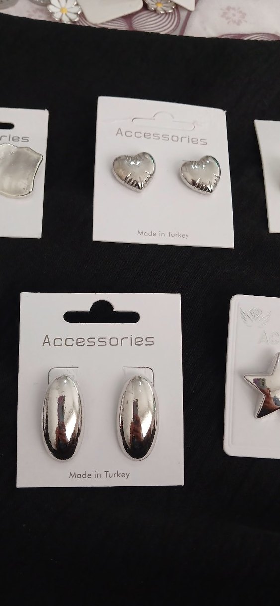 Gümüş Kadın Küpeler - Görsel 4