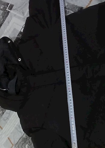 Siyah Kadın mont - Görsel 11