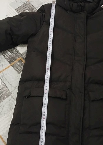 Siyah Kadın mont - Görsel 13
