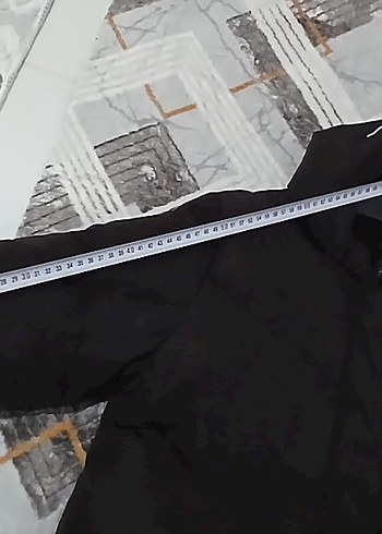 Siyah Kadın mont - Görsel 12