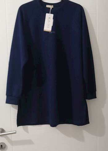 Kadın Lacivert Uzun Kollu ust - Görsel 2