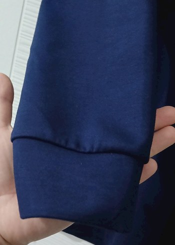 Kadın Lacivert Uzun Kollu ust - Görsel 4