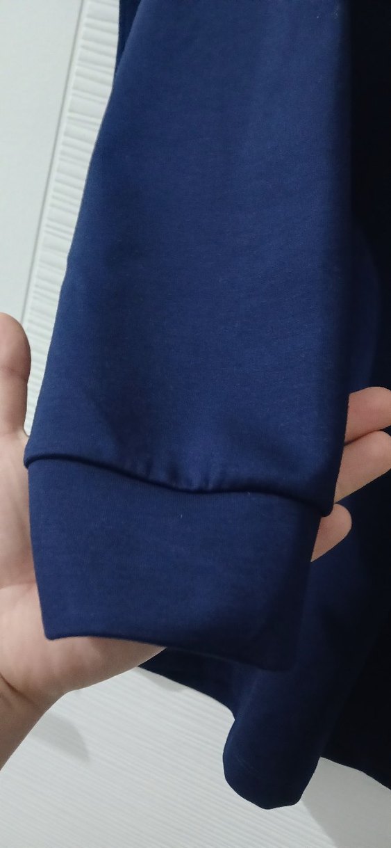 Kadın Lacivert Uzun Kollu ust - Görsel 4