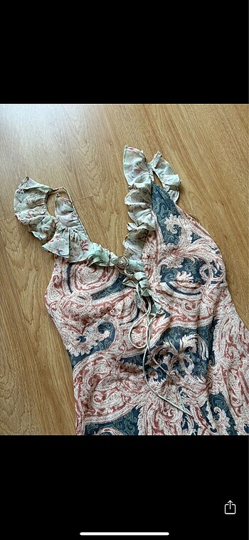 xs Beden Zara elbise