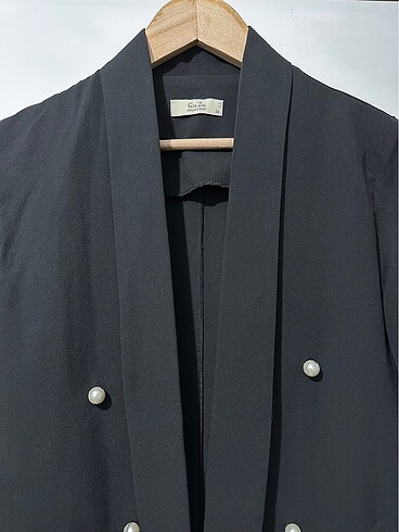 36 Beden siyah Renk QuZu Blazer Ceket