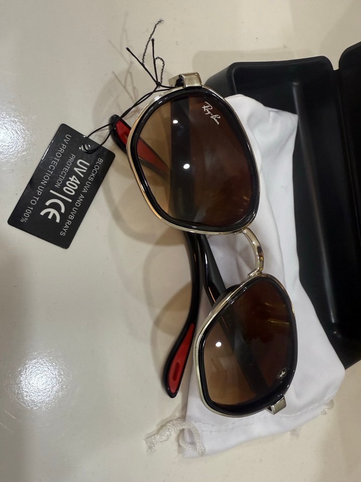 Kahverengi bayan gözlük - Görsel 4