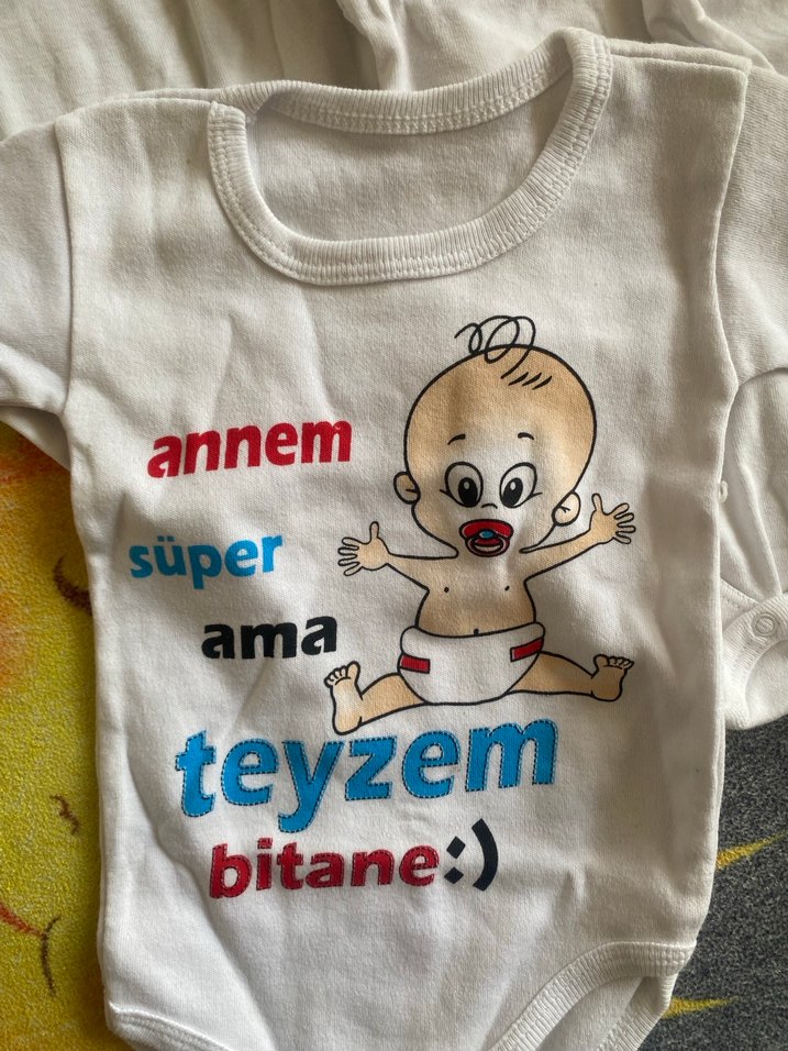 6 Adet Zıbın, 1 Adet Atlet - Görsel 2