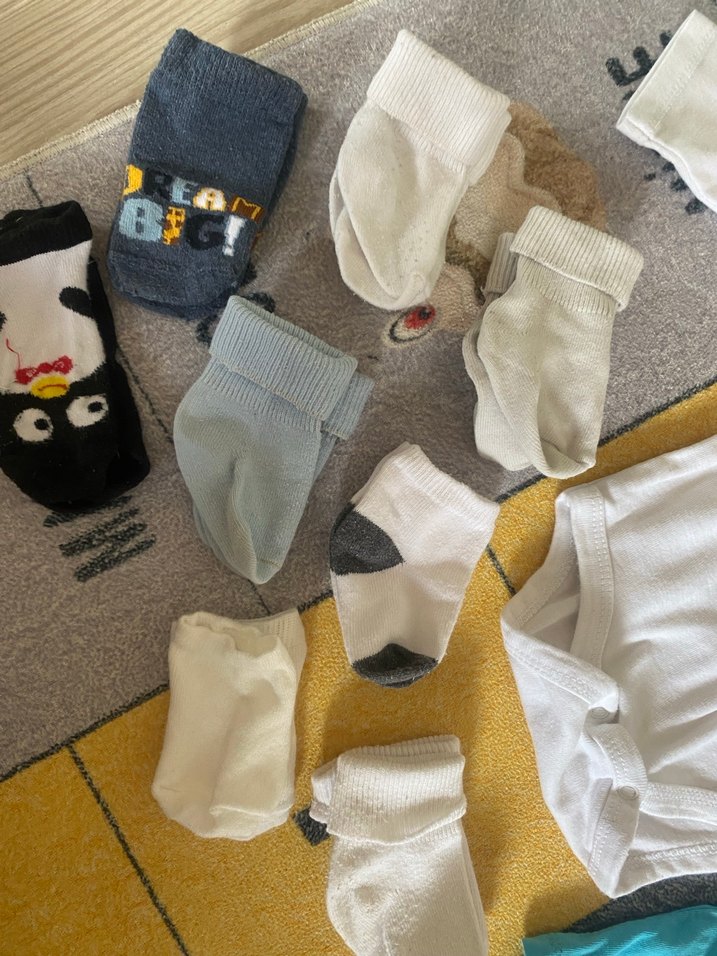 Zıbın, Tshirt, 8Adet Çorap - Görsel 2