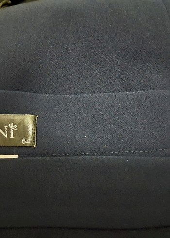 Siyah, Uzun Drapeli Etek. Garni m. 54.B. - Görsel 2