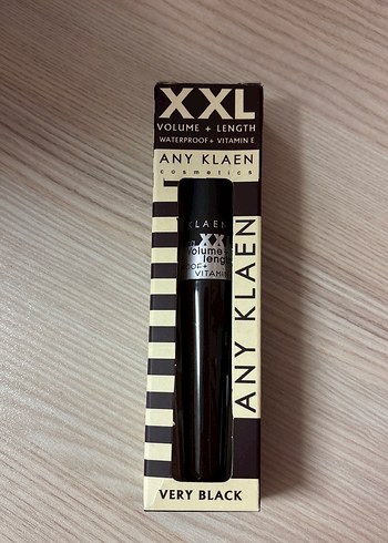 Any Klaen XXL Hacim ve Uzunluk Maskara Siyah