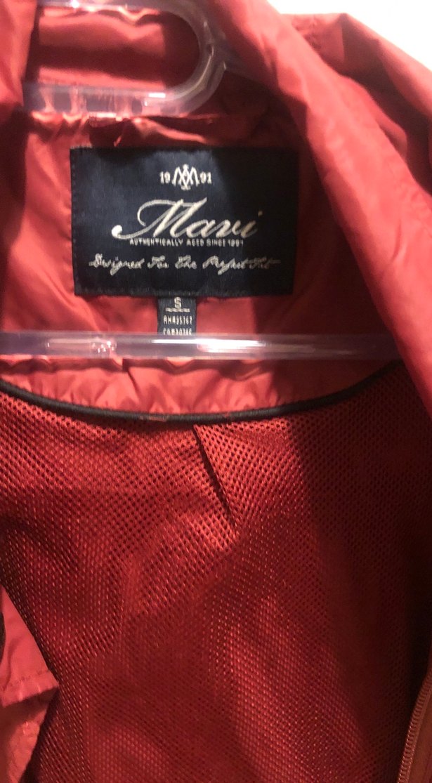 Bordo Midi Boy Kadın Yağmurluk - Görsel 2