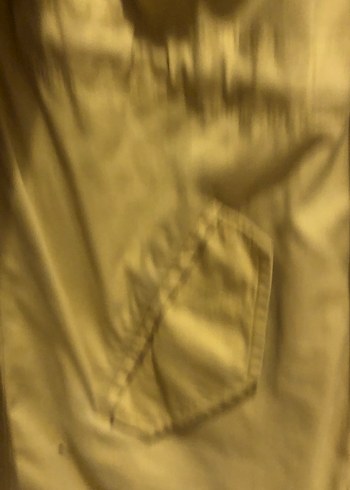 Sarı Düğmeli Midi Kadın Ceket - Görsel 2