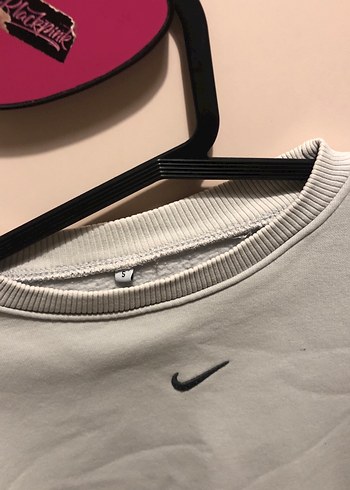 Gri Oversize Kadın Sweatshirt - Görsel 2