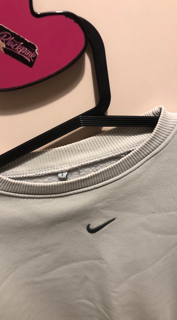 Gri Oversize Kadın Sweatshirt - Görsel 2