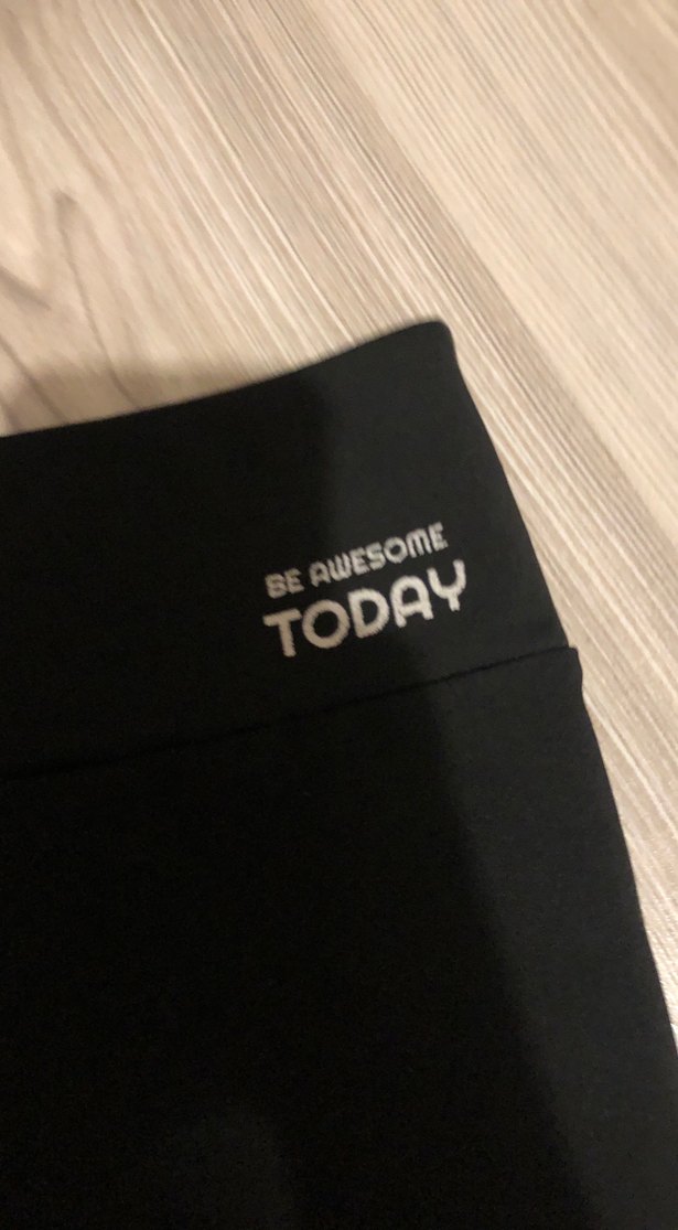 Siyah Elastik Mini Hamile Şortu - Görsel 2