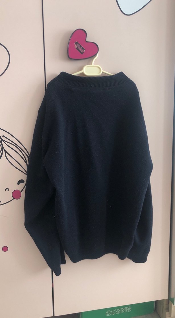 Erkek Lacivert Örgü Fermuarlı Kazak - Görsel 4