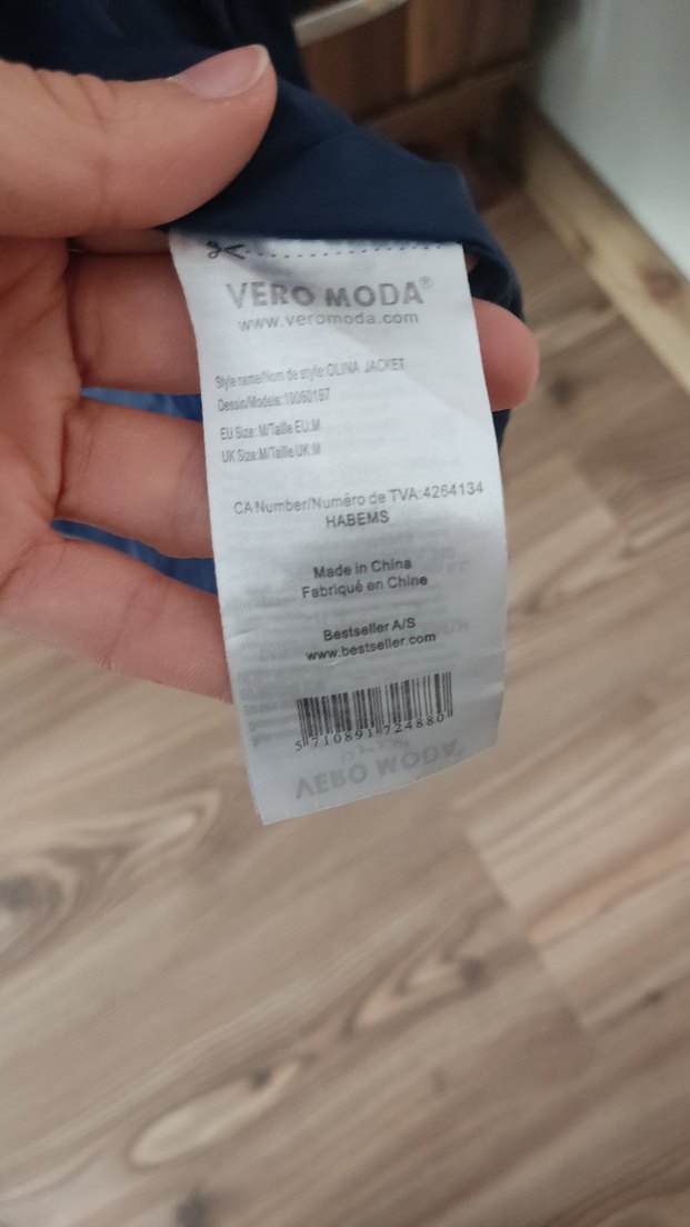 Lacivert Uzun Kadın Ceket Fermuarlı - Görsel 4