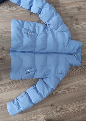 Defocto markası Mor Kadın Kışlık Mont - Görsel 5