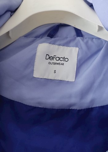 Defocto markası Mor Kadın Kışlık Mont - Görsel 3