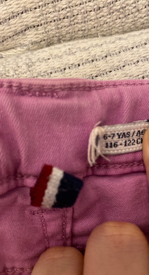 Nakışlı Pembe Bohem Denim Şort - Görsel 4