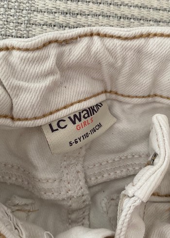 Kız Çocuk Gri Keten Pantolon - Görsel 2