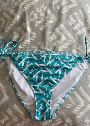 Kadın Calvin Klein Turkuaz Bağlamalı Bikini Altı