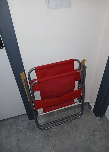 Beden Kırmızı Katlanabilir Sandalye