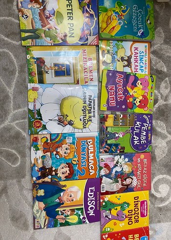 Çocuklar için Eğlenceli ve Eğitici Kitap Seti
